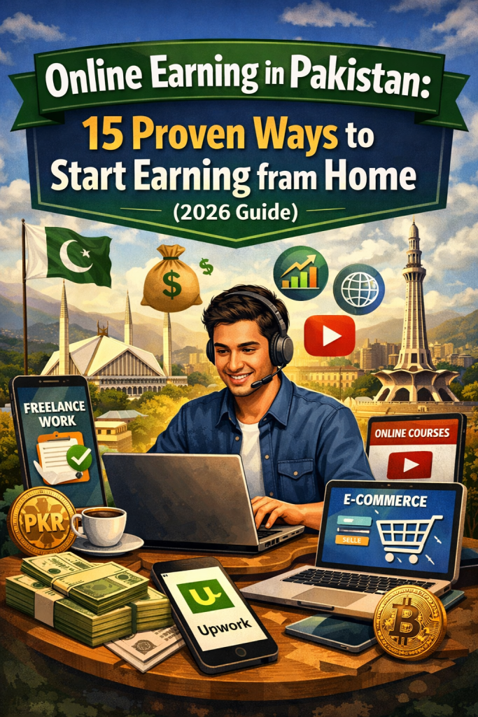 Online earning in pakistan